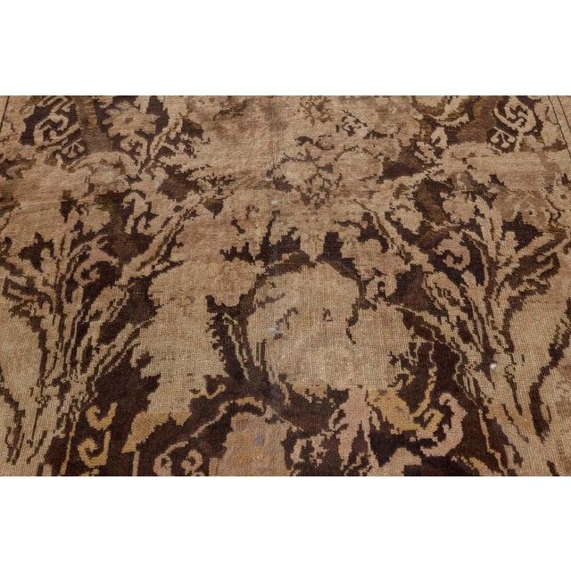 Doris Leslie Blau Antique Russian Karabagh Hand-Knotted Wool Rug For Sale - Image 4 of 9