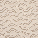 Sample - Schumacher Kata Fabric in Light Neutral For Sale