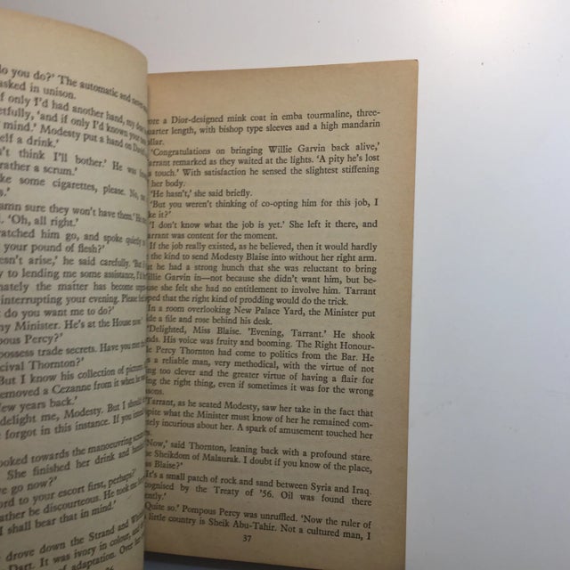 "Modesty Blaise" Softcover Book For Sale - Image 5 of 6