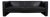 Visavis Leather Three-Seater Black Sofa by Brühl For Sale