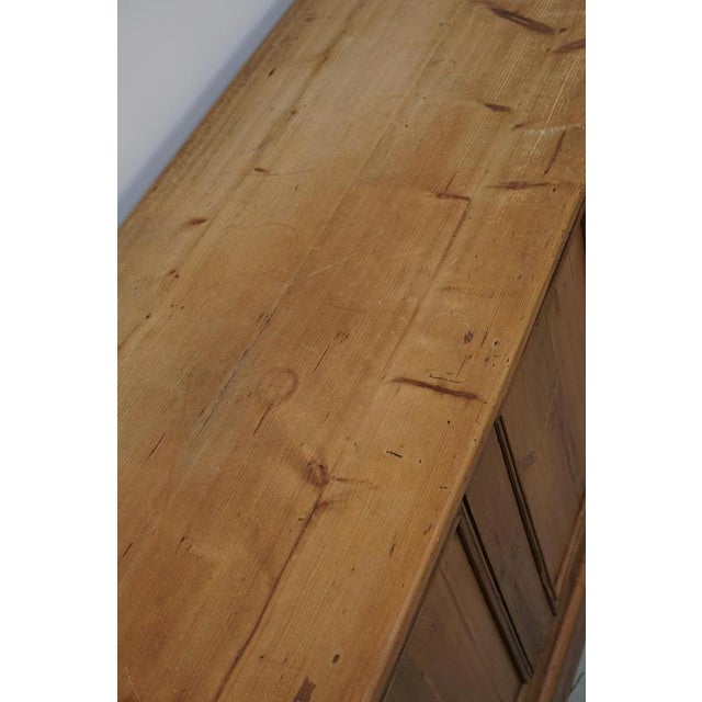 Rustic German Pine Apothecary Cabinet, 1930s For Sale - Image 11 of 18