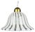 Vintage White Murano Pendant Lamp, Italy, 1970s For Sale