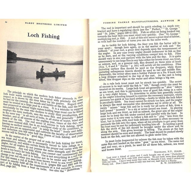 "Hardy's Anglers' Guide" 1924 For Sale - Image 12 of 12
