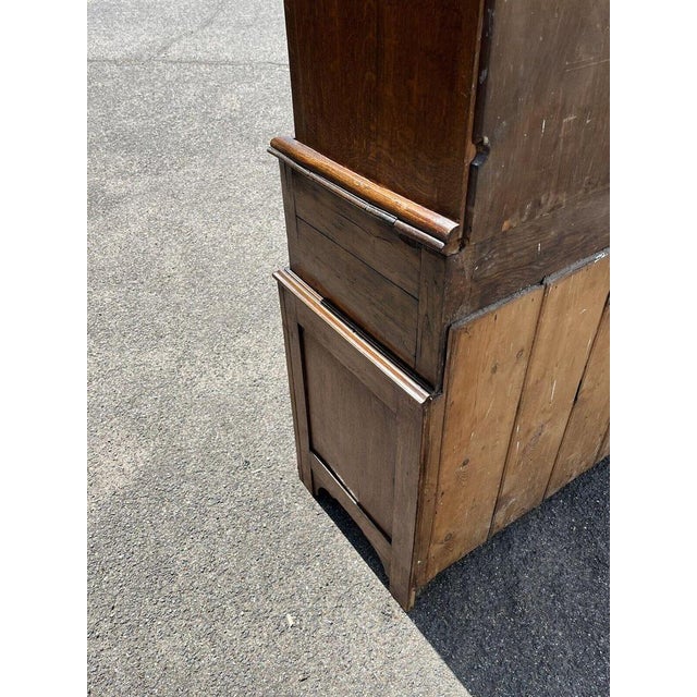 Vintage Georgian Oak Dresser For Sale - Image 5 of 18
