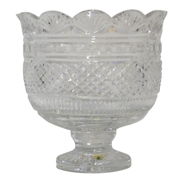 Large Waterford Crystal Cutters Special Trifle Bowl Chairish