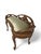 French Antique French Louis XVI Style Carved Walnut Window Bench For Sale - Image 3 of 5