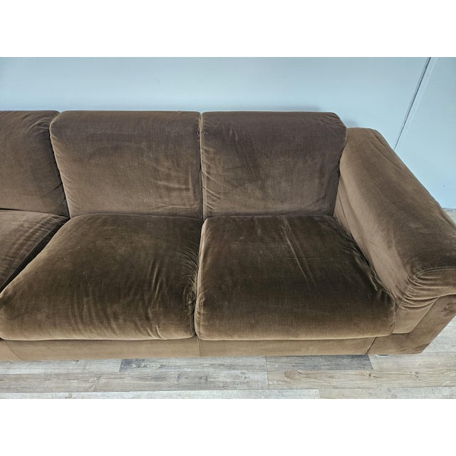 Metal D120 Three-Seater Sofa by Valeria Borsani and Alfredo Bonetti for Tecno, 1966 For Sale - Image 7 of 17