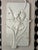 White Iris Relief Signed Limited Edition, Large 36 Inch, Botanical Wall Art For Sale - Image 11 of 14