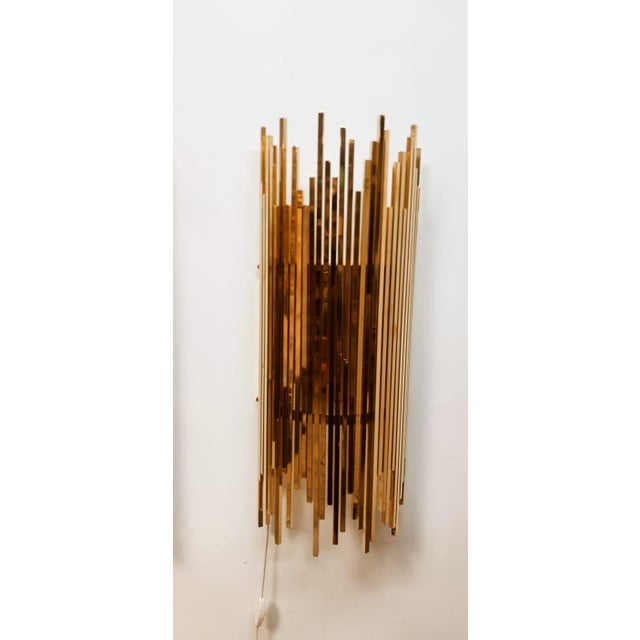 Vintage Wall Light in Brass, 1960s For Sale - Image 14 of 18