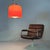 Orange Alvise Pendant Lamp by Luigi Massoni for Guzzini, Italy, 1970s For Sale - Image 3 of 8