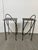 Rhode Island School of Design Wrought Iron Side Tables, Pair For Sale - Image 10 of 12