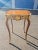 French Style Parquetry Side/ Corner Table, Coffee/Tea Table For Sale - Image 10 of 13