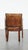 Cognac Colored Sheepskin Dining Room Chair with Armrests For Sale - Image 4 of 15