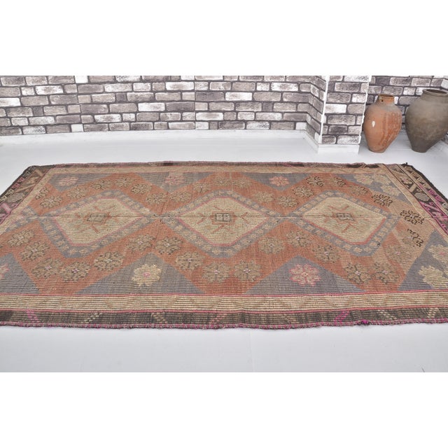 Anatolian Kurdish Handmade Vintage Rug For Sale - Image 4 of 10