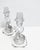 Cambridge Dolphin Fish Clear Glass Candlesticks For Sale - Image 15 of 18