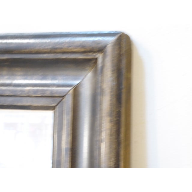 This dark pewter tone silverleaf mirror measures 64"H x 27.5"W will work as a full length mirror if you have a short...
