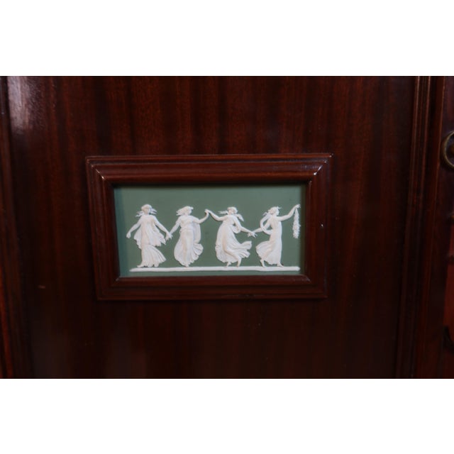 Large Antique Side Tables with Doors, 1800s, Set of 2 For Sale - Image 5 of 12