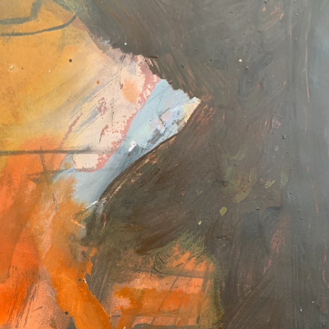 Paper "Young Pierrot" Painting on Paper by Phil Saxon For Sale - Image 7 of 10