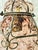 Italian Vintage Murano Caged Filigrana Glass Lantern Attributed to Seguso, Amethyst Glass For Sale - Image 3 of 12