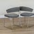 Gold New York Chairs from Calligaris, Italy, Set of 6 For Sale - Image 8 of 13