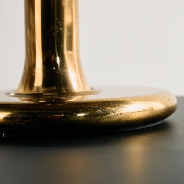 Vintage Brass Table Lamp, 1970s For Sale - Image 4 of 12