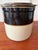 Antique Two-Tone Stoneware 2-Gallon Crock With Original Matching Lid – Cobalt "2" Salt Glaze Storage Jar For Sale - Image 15 of 18