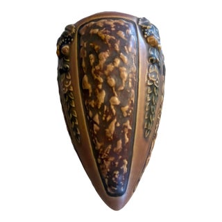 Antique Roseville Florentine Large Wall Pocket - 9.5"h - ca.1924 For Sale