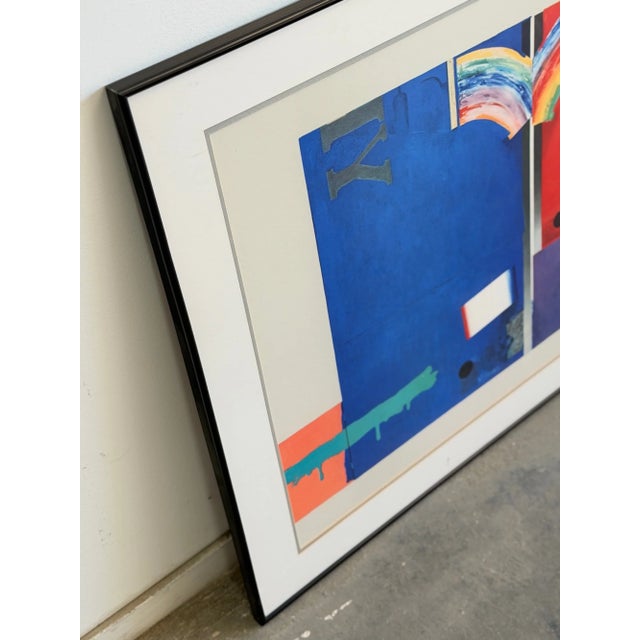 Mid-Century Modern Jasper John’s, Untitled 1964-‘65, Vintage Framed Print For Sale - Image 3 of 13