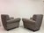 Brown Large Italian Armchairs by Guglielmo Ulrich, 1940s, Set of 2 For Sale - Image 8 of 15