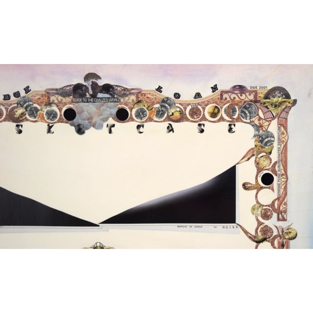 1990s "Bridge Loan (Basketcase)" Satirical Bond Paperwork Collage by Mickey "Kano" Kane For Sale - Image 5 of 7