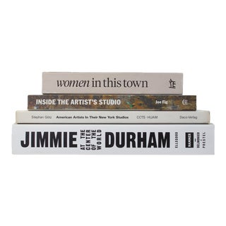 Vintage Neutral Arts Coffee Table Books- Set of 4 For Sale