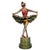 1930s Art Deco Spelter and Onyx Dancer Style Statue For Sale - Image 4 of 10