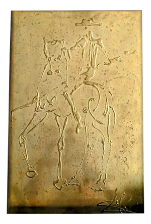 Salvador Dali, The Picador, 1983, Copper Plate