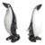 1980s Large Pair of "Cristalleria Stile D'Arte" Artisan Glass Penguins For Sale - Image 11 of 11