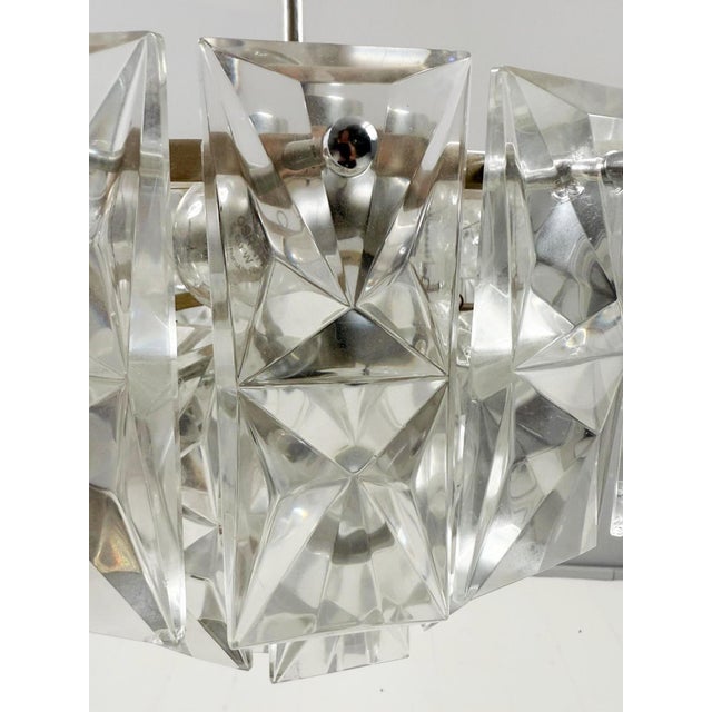 Silver Mid-Century Chandelier from Kinkeldey, Germany, 1970s For Sale - Image 8 of 18