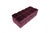 Tufted Storage Ottoman in Burgundy Velvet by Naula Design For Sale - Image 4 of 7