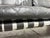Black Selig Rosewood + Black Leather Strap Sofa, Circa 1970's For Sale - Image 8 of 12