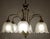 Antique Gilded Metal and Glass Chandelier from Unbekannt, 2000s For Sale - Image 9 of 10