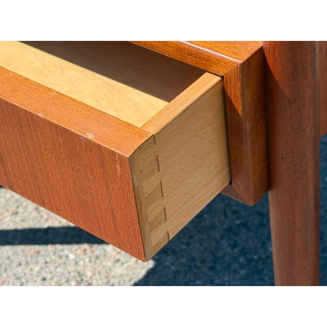 Danish Teak Nightstands from Gunni Omann, 1960s, Set of 2 For Sale - Image 5 of 11