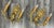 Rococo Vintage French Wall Lamps in Brass, Set of 2 For Sale - Image 3 of 15