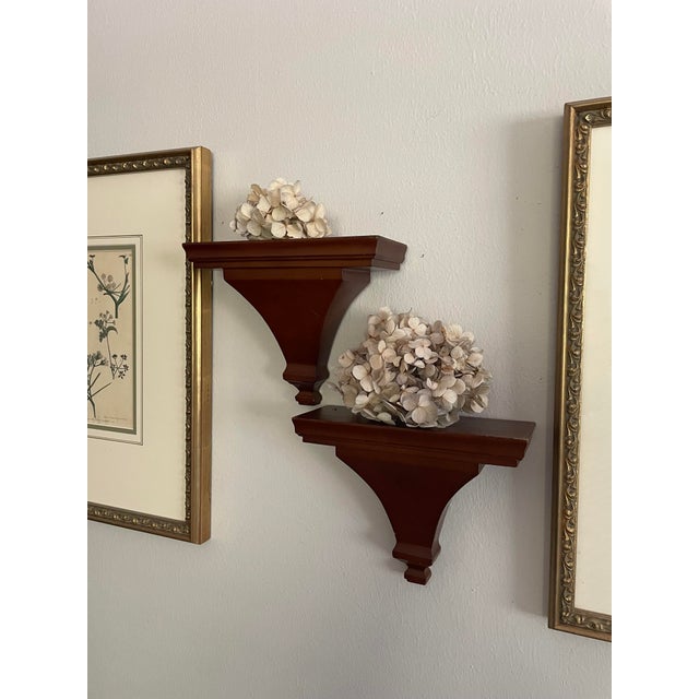 Late 20th Century Vintage Kensington Row Wall Shelf Brackets Corbels For Sale - Image 15 of 17