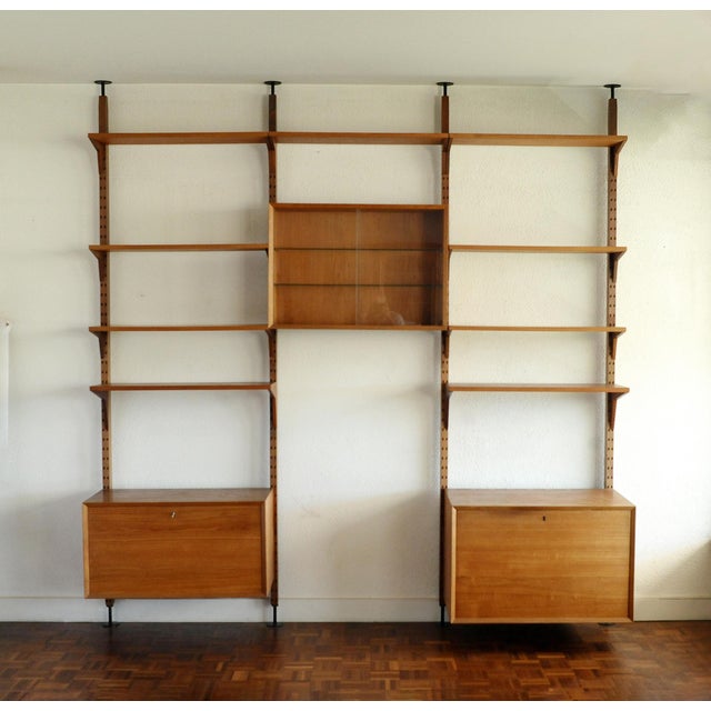 Modular Wall System in Teak, Denmark, 1960s For Sale - Image 18 of 18