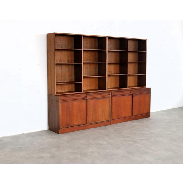 Vintage Double Bookcase, Sweden, 1960s, Set of 2 For Sale - Image 18 of 18