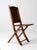 Antique Ioof Odd Fellows Wood Folding Chair For Sale - Image 12 of 17