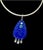 2020s Lapis Peacock Pendant With Emeralds, Diamonds & 14k Gold For Sale - Image 5 of 13