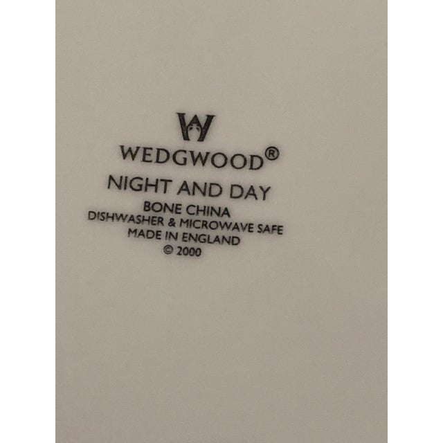 Wedgwood White Night and Day Individual Pasta/Soup/Salad Bowl a Classic Mint Condition. For Sale - Image 12 of 12