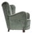 Danish High-Back Relax Chair in Velour and Ash, 1960s For Sale