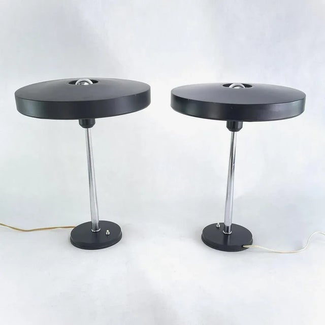 These lamps are a real piece of vintage design history and testify to the creative brilliance of the renowned designer...