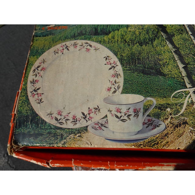 Vintage Dishes Set of Four Fine China Made in Japan 15 Pieces For Sale In Los Angeles - Image 6 of 15