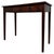 A handsome and finely crafted early 20th-century English writing table, constructed in richly figured mahogany and...